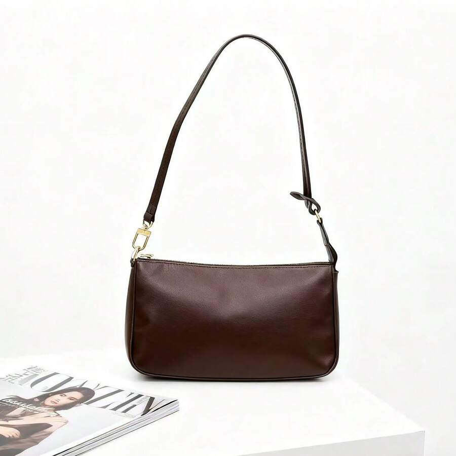 New Style Bags, Handbags, Crossbody Bags, Shoulder Bags, Three Bag Combinations - Cà phê - Xem 1