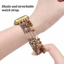 1pc Elastic Rope Strap Compatible With Apple Watch 38mm/42mm, Versatile Smartwatch Band - Multicolor - View 8