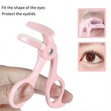 1pc Eyelash Curler With 16pcs Replacement Pads, Convenient Eyelash & Eyebrow Curler, Sunflower Eyelash Curling - Multicolor - View 3