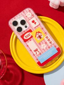 这款来自 1 PCin Garden Hut 的硅胶保护壳，时尚美观，个性十足，兼容 17、 17 Pro Max、 16 Pro Max、 15 Pro、 14 和 13/12/11，是情人节、生日、母亲节送给家人、朋友、姐妹或女友的理想礼物。 - 粉色 - 查看 2