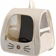 Pet Backpack - White - View 1