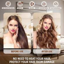 Mcbki Bộ tạo kiểu tóc 5 món/4 món/3 món + Mũ ngủ, Máy uốn tóc không dùng nhiệt, Tiện lợi, Dụng cụ uốn tóc, Máy uốn tóc bằng dây chun, Dụng cụ tạo kiểu tóc khi ngủ, Máy uốn tóc kiểu dáng rộng có móc, Bộ ống uốn tóc ngủ kiểu sóng lớn, Dụng cụ tạo búi tóc tối giản kiểu Châu Âu và Mỹ, Mũ ngủ mềm mại co giãn dành cho nữ giới. - Nhiều màu - Xem 8