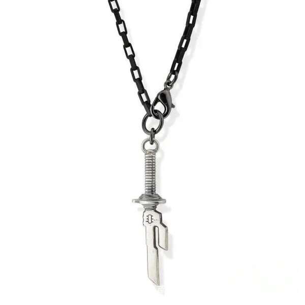 Anime  Fushiguro Toji Cosplay Necklace Unisex Sword Spear Of Tianri Knife Pendant Choker Jewelry Accessories Gifts
