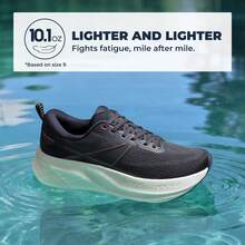 Men's Lightweight Road Running & Gym Shoes Cushioned, Non-Slip Support For Training, Walking & Tennis - 藍色 - 查看 3