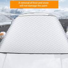 1pc Car Snow Cover, Suitable For Icy And Snowy Weather, Effectively Prevents Icing And Dust, Fits Sedans And SUVs - 2026 Model - View 3
