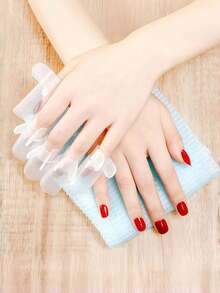 Japanese Manicure Care Box, Home Scratch-Resistant Nail Protector, Transparent Nail Care Tools, Manicure Supplies, Manicure Tools, Manicure Art Tools, Back To School Season, Manicure, False Nails Care Tools, Nail And Foot Care Tools - Multicolor - View 6