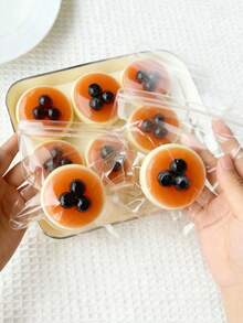 1pc Soft Squishy Cake Toy, Bread Shaped, Super Soft Slow Rebound Cake Shaped, Can Be - Multicolor - View 5