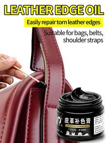20G Leather Edge Oil - Repairing Wear, Peeling And Fading - Suitable For Bags, Shoes, Coats, Sofa, And All Leather Products, Shoe Care, Shoe Polish, Shoe Maintenance,Mother's Day Gift,Bedroom Decor,Garden,Kitchen Decor,Summer,Beach,Travel Essentials,Room Decor,Squishy,Graduation - Multicolor - View 4