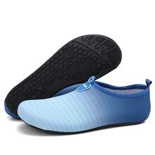 Men's Water Shoes Swim Shoes Outdoor Beach Barefoot Quick-Dry Aqua Pool Socks Swimming Yoga Surfing Exercise - Blue and White - View 6