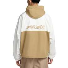 Nike Men's AS M NK CLUB MARINA ANRK GFX Jacket, Woven Hooded Outerwear HJ1958-133 - Light Grey - View 2