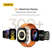 Realme Watch 5 智能手表，1.97 英寸触摸屏，无线通话，NFC，运动追踪 - 睡眠/压力/能量/噪音监测，指南针和 5 颗卫星定位，独立 GPS，智能伴侣，108 种运动模式 - 銀色 - 查看 3