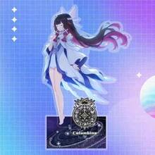 1pc Acrylic Standee Of Lunar Goddess Girl Game Character Colombina, Desktop Decor, Anime Merchandise, Game Merchandise, Gift, Holiday Gift, Birthday Gift, Perfect Gift - Multicolor - View 4