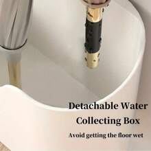 2pcs/Set: No Drill Wall Mounted Umbrella Holder With Drip Tray - Modern Foldable Umbrella Storage Rack - Umbrella Box - View 7