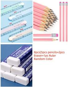 Folding Ruler, Colorful Plastic Ruler For Students, Geometric Drafting Drawing, Essential Stationery (Random Color) - Multicolor - View 20