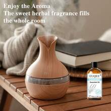 1 szt. 100 ml olejków eterycznych ze szklanym kroplomierzem, olejki eteryczne EUQEE do dyfuzora, nawilżacza powietrza, świecy DIY, saszetki z mydłem, relaks, sen, ulga w stresie, codzienny masaż do pielęgnacji skóry, joga, medytacja, oczyszczanie powietrza, idealny prezent dla przyjaciół, długotrwałe zapachy, wanilia, lawenda, eukaliptus, jaśmin, drzewo sandałowe, cytronella, mięta pieprzowa, cynamon, neroli, cedr, słodka pomarańcza, bergamotka, trawa cytrynowa, paczula, róża, cytryna, drzewo herbaciane, rozmaryn, kadzidło, ylang-ylang - Wiele zapachów - Zobacz 6