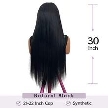 4x4 13x4 5x5 13x6 HD Lace Front Short Bob Straight Wigs 200% Density Put On And Go Pre Cut Glueless Lace Closure Wig Pre Plucked Pre Bleached Heat Resistant Fiber Synthetic Mixed Human Blended Hair Wig With Baby Hair For Women Breathable Ear To Ear Lace 8-16inch Bone Straight Short Bob Hair For Beginners Natural Black Color 8-36Inch Pre-Cut Lace Is Available For 4*4 5*5 - Natural & Black - View 3