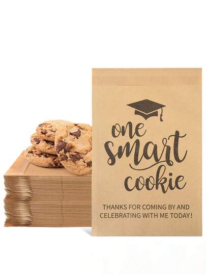 10pcs Mini Kraft Paper Gift Bags For Graduation Party Decorations,2026 Graduation Cookie Bags,Baking Packaging Bags,Graduation Celebration Candy Bags,Holiday Party Favor Bags,Happy Graduation Decor,Class Of 2026 Congrats Grad Party Decor,Graduation Decorations,Graduation Gifts For Friends,Grad Gift Ideas