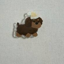 Soporte adhesivo para teléfono móvil con diseño de gato y perro de dibujos animados, agarre de teléfono flexible, soporte plegable multifunción con cojín de aire - Multicolor - Ver 14