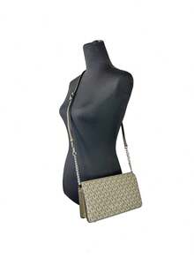 Michael Kors Medium Full Flap Messenger Crossbody Bag - 橄欖綠 - 查看 2