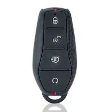Silicone Car Remote Key Case Remote Key FOB Shell For BYD Atto 3 EV Dolphin Song PRO Max Tang DM Yuan Dolphin E2 Qin PLUS - black - View 7