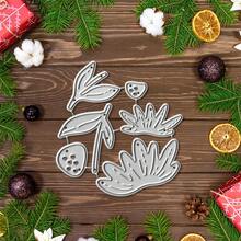 1 pieza Troquelado de flor para scrapbooking - Ideal para manualidades de papel, elaboración de tarjetas, scrapbooking y decoración de álbumes DIY, el troquelado está hecho de metal resistente - multicolor - Ver 7
