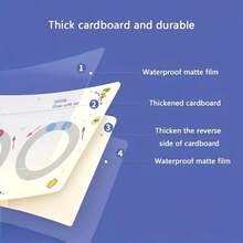 2025 New Classroom Edition Reusable Magic Practice Book Set For Kids, Numeric & Alphabet Writing Training, Pen Control & Drawing Educational Workbook, Learning Writing Skills Development - Multicolor - View 9