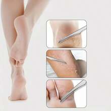 3pcs Stainless Steel Foot Care Set - Professional Callus Remover Tools, Unisex Foot File For Removing Dead Skin And Calluses At Home - Multicolor - View 7