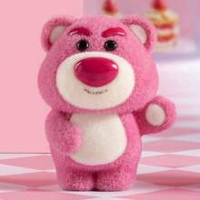 Miniso Disney Lotso Mini Blind Box, Cute Cartoon Design, Desktop Decoration, Sweet Birthday Gift, PVC Material(1 PC Random Delivery) - Multicolor - View 4