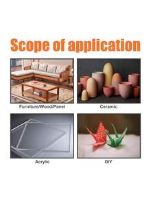 30克多用途防水透明陶瓷胶，快干型粘合剂，适用于玻璃、木材及其他一般用途 - 一件裝 - 查看 10