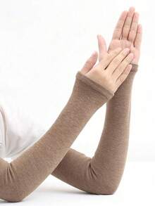 1 双羊毛保暖袖套，男女通用，加厚柔软，防风保暖，弹性设计，适合秋冬季驾驶、骑行、通勤。 - 各種各樣的 - 查看 10