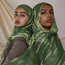 Ink Print Scarf Polyester Cotton Vela Alternative Headscarf Hui  Shawl 180*80cm 1PXA NUHF - 98 - 查看 9