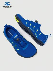 HOBIBEAR 男女通用宽鞋头零落差极简赤足训练鞋 - 寶藍色 - 查看 5