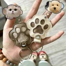 1 Stück Haustier-Haar-Sammel-Schlüsselanhänger, Katzen-/Hunde-Haar-Aufbewahrungstasche, Haustier-Haar-Sammel-Anhänger, beste Wahl zum Gedenken an Katzen und Hunde, Haustierzubehör, Haustier-Gedenken, Weihnachtsgeschenk - Verschiedenfarbig - Übersicht 12