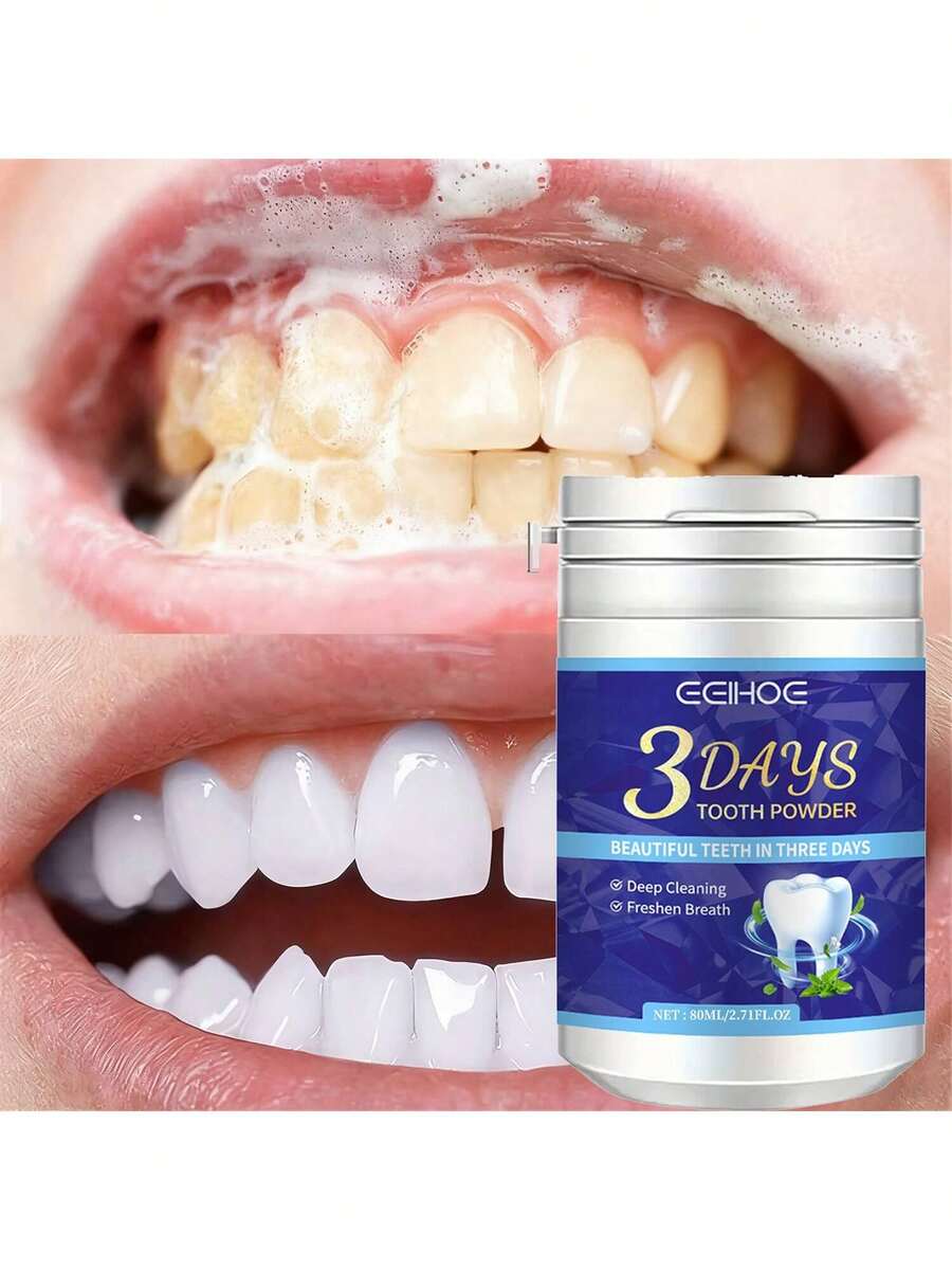 EELHOE Teeth Whitening - Polvo Blanqueador De Dientes Con Sabor a Chicle - View 1