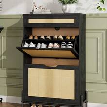 Boîte de rangement pour chaussures - Noir - Voir 3
