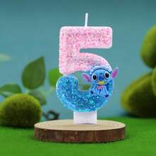 0-9 Colorful Cake Decorative Candles, Anniversary Decorative Candles, Exquisite Party Gifts, Elegant Numeric Candles For Birthday Party, Multipurpose Candles For Home - Multicolor - View 14