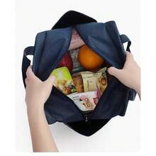 Lonchera Termica de gran Capacidad,Portatil,Plegable,Para camping y picnic. - Negro - Ver 5