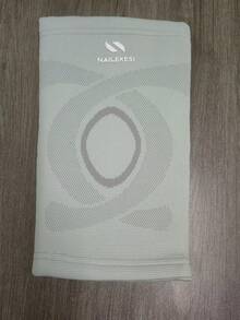 1pc Winter Warm Fleece Knee Pad, Anti-Slip Joint Knee Sleeve, Knee Brace For Arthritis And Meniscus Protection - Grey - View 10