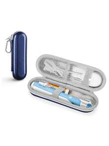 Universal Toothbrush Travel Case, EVA Electric Toothbrush Travel Case - Shockproof And Waterproof Storage Box, Large Capacity, Can Store Toothbrush, Brush Heads, Charger And Accessories - Non-Food Contact Material, Suitable For Storing And Protecting Your Toothbrush During Travel And Business Trips. - Multicolor - View 16