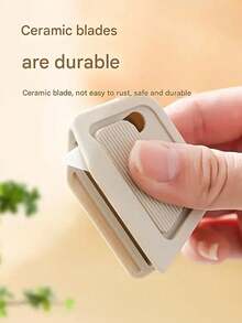 1pc Portable Automatic Retractable Multi-Functional Utility Knife, Small Specialized Knife For Opening Courier Packages, With Magnetic Courier Package Opener, Automatic Retraction, Magnetic Refrigerator Hook For Convenient Parcel, Letter And Envelope Handling - Multicolor - View 4