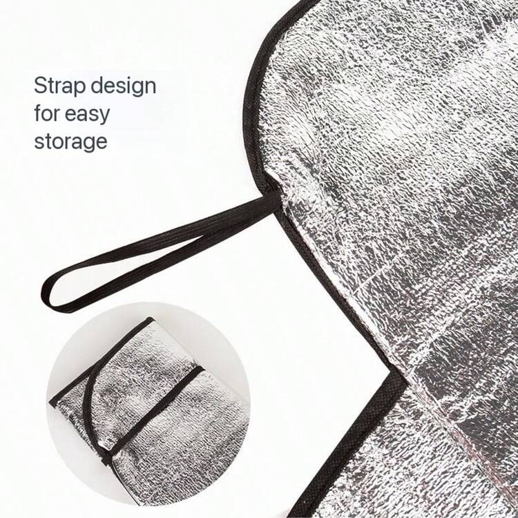 Foldable Car Windshield Sun Shade, Sunshade Board, Blocks UV Rays - Snow Shield - View 3