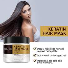 EELHOE 100克胶原蛋白修护滋养发膜 + 100毫升南瓜护发油。滋养秀发，深层保湿，修护受损发质，防止干燥、分叉和打结，令秀发柔顺强韧，增添光泽，头皮按摩护发油。 - 髮膜+護髮油 - 查看 3