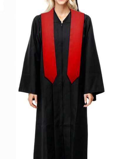 1件毕业披肩/斗篷/围巾披肩，祝贺毕业肩带，包含黑色、黄色、蓝色、红色，2026届毕业礼仪披肩，丝带肩带，祝贺毕业庆祝装饰，毕业派对用品，毕业摄影用品，摄影棚道具