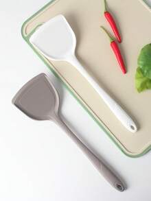 耐热硅胶铲，适用于不粘锅 - 柔软耐热，最高耐温达 450°F/230°C，厨房烹饪煎炸翻炒烘焙用具 - 彩色 - 查看 2