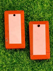 Faceted Natural Stone And Crystal Rectangular Three-Dimensional Charms For Jewelry Making.13*25mm Stone Charms For Necklace Earrings And Bag Charms.DIY Festive Gift Creations - Multicolor - View 14