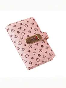 1pc Password Lock Cash Storage Wallet, Large Capacity Banknote Collection Book, Household Finance Notebook, Children's Coin Purse - Multicolor - View 10