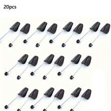 20pcs Adjustable Shoe Trees, Used To Maintain Shoe Shape And Prevent Creasing - Black - View 8