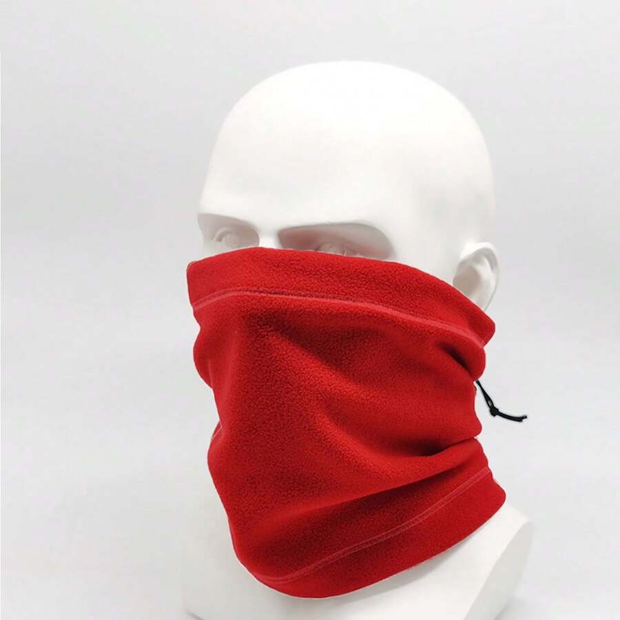 防曬防UV保暖頸套，適用於冬季戶外活動，騎行，跑步。多功能，防風，保暖。1入組（帽子，口罩，頸套3合1） - 灰色 - 查看 1