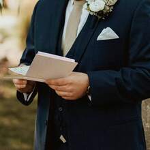 Elegant Linen Wedding Vow Books With Gold Foil Lettering - Perfectly Sized His And Hers Vow Books With Plenty Of Pages To Write Whatever Is On Your Heart - A Beautiful Addition Wedding Day - Beige-cream - View 8