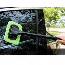 Car Windshield Defogging & Wiper Cleaning Brush, Front Window Wiper Cleaner, Glass Cleaning Liquid - Multicolor - View 6